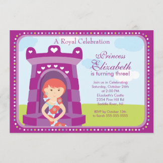 Einladung von Prinzessin Birthday Party