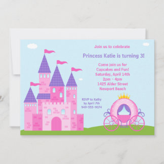 Einladung von Prinzessin Birthday Party