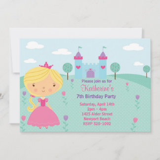 Einladung von Prinzessin Birthday Party