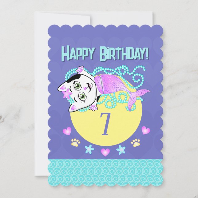 Einladung von Purrmaid (Vorderseite)