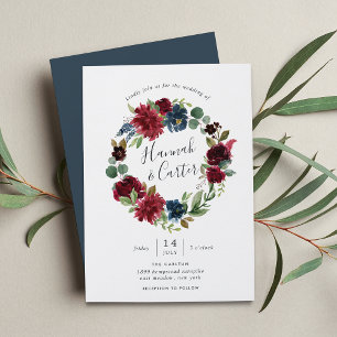 Einladung von Radiant Bloom Wreath