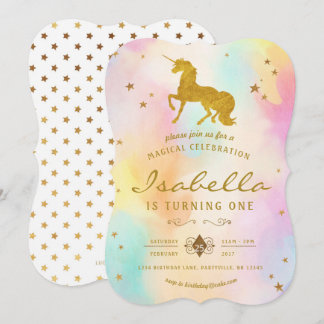 Einladung von Rainbow Unicorn