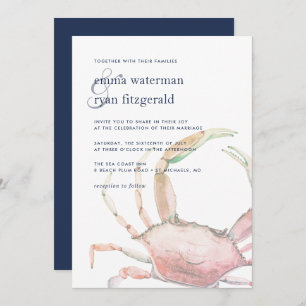 Einladung von Red Crab zur Hochzeit