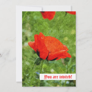 Einladung von Red Poppy