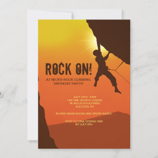 Einladung von Rock Climber