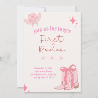 Einladung von Rodeo zum Geburtstag