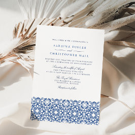 Einladung von Santorini zur Hochzeit | Lapis
