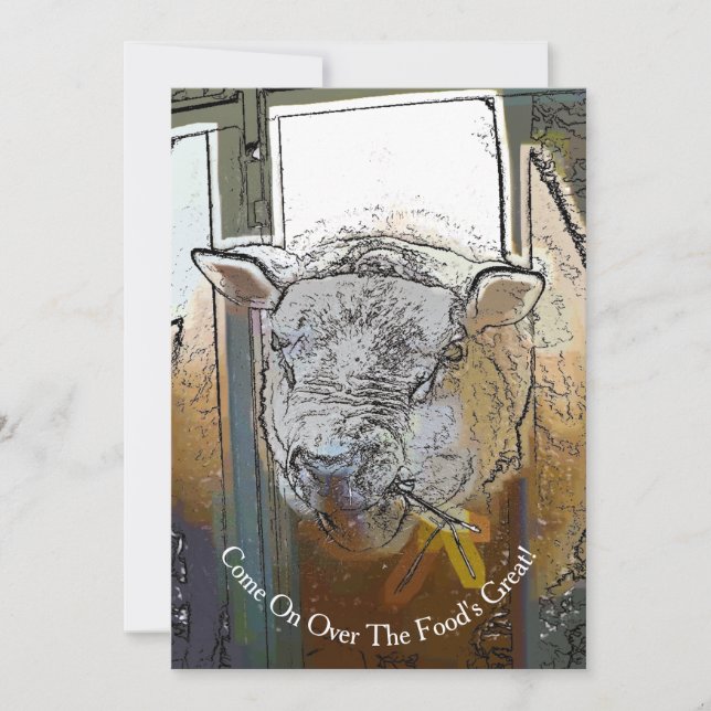 EINLADUNG VON SCHAFEN (Vorderseite)