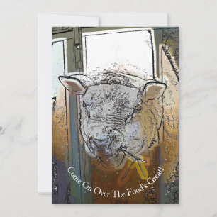 EINLADUNG VON SCHAFEN