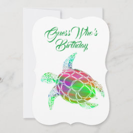 Einladung von Sea Turtle zum Geburtstag