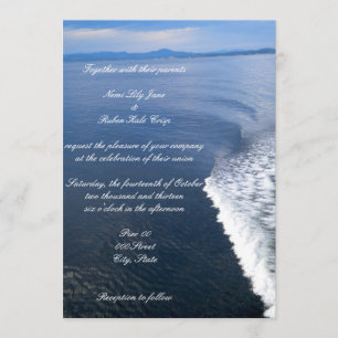 Einladung von Set Sail Hochzeit