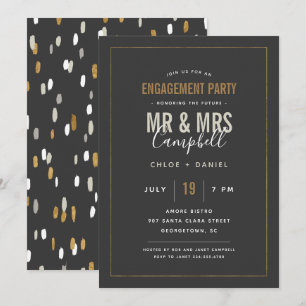Einladung von Shimmer Engagement Party