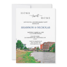 Einladung von Sioux Falls Skyline Housewarming