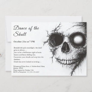 Einladung von Skull - Dunkles & Spooky-Party