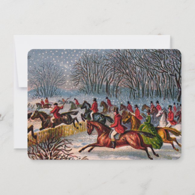 Einladung von Tally-Ho (Vorderseite)