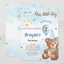 Einladung von Teddy Bear