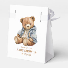 Einladung von Teddy Bear Baby Shower kann frühzeit Geschenkschachtel
