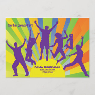 Einladung von Teenagern