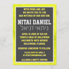 Einladung von Tennis Fuzzies