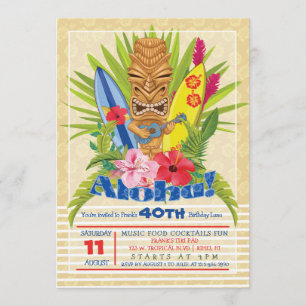 Einladung von Tiki Birthday