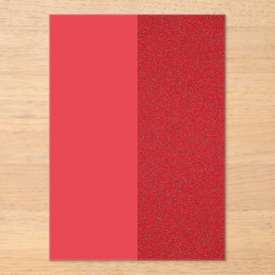 Einladung von Tomatenroter Acrylsäure mit zwei Ton