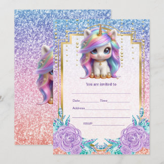 Einladung von Unicorn ausfüllen