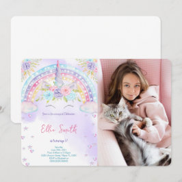 Einladung von Unicorn Kids Foto
