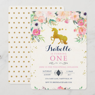 Einladung von Unicorn zum Geburtstag