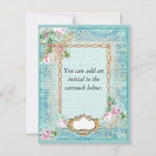 Einladung von Versailles Pink Roses