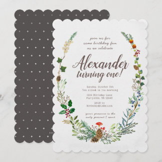 Einladung von Wäldern zum Geburtstag