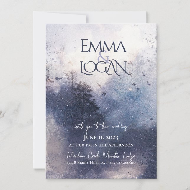 Einladung von Waldnebel (Vorderseite)