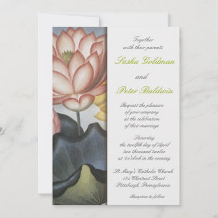 Einladung von Water Lilly Floral Wedding