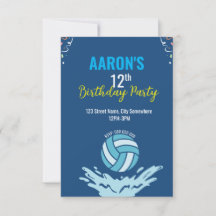 Einladung von Water Polo