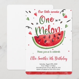 Einladung von Watermelon