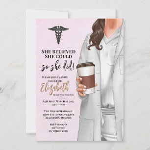 Einladung von White Coat Medical School Abschluss