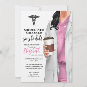 Einladung von White Coat Medical School Abschluss