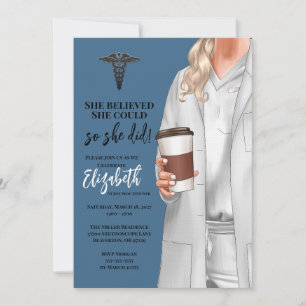 Einladung von White Coat Medical School Abschluss