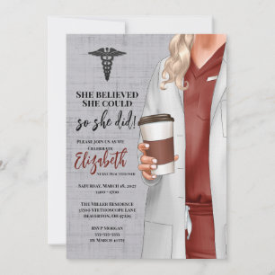 Einladung von White Coat Medical School Abschluss