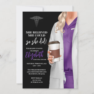 Einladung von White Coat Medical School Abschluss