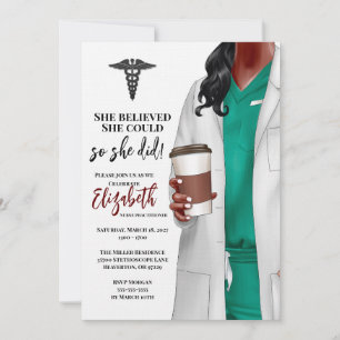 Einladung von White Coat Medical School Abschluss