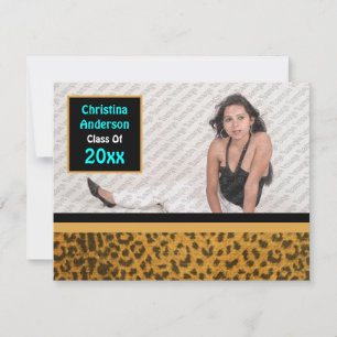 Einladung von Wild Child Abschluss (Orange)