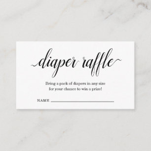 Einladung von Windeln für Babydusche