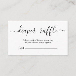 Einladung von Windeln für Babydusche