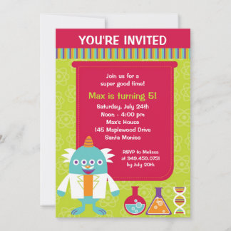 Einladung von Wissenschaftlern zur Geburtstagspart