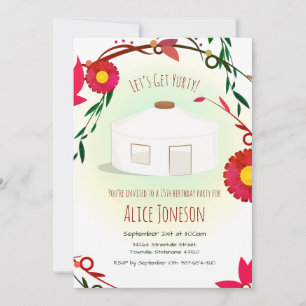 Einladung von Yurty Birthday