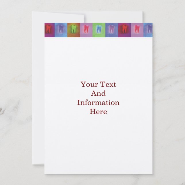 Einladung von Zahnärzten (Vorderseite)