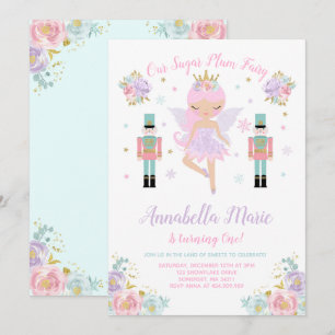 Einladung von Zuckerpflaumen zur Einladung