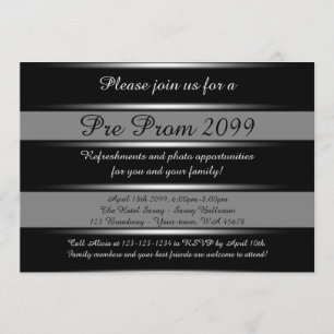 Einladung vor Beginn der Prom-Phase, Pre-Prom, Qui