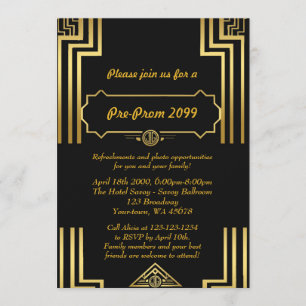 Einladung vor Beginn der Prom-Phase, Pre-Prom, Qui