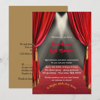 Einladung vor Beginn der Sitzung, Pre-Prom, Roter 